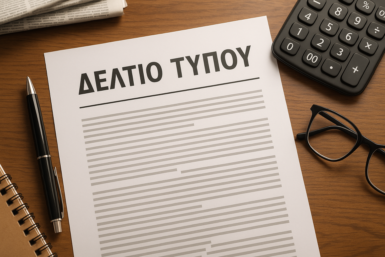 Δελτίο Τύπου